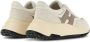 Hogan Beige Leren Sneakers Stijlvol Beige Dames - Thumbnail 5