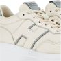 Hogan Witte Leren Sneakers met Bovenste Veters White Dames - Thumbnail 10