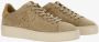 Hogan Beige Nubuk Sneakers met geperforeerde zijkant Beige Dames - Thumbnail 3