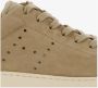 Hogan Beige Nubuk Sneakers met geperforeerde zijkant Beige Dames - Thumbnail 5