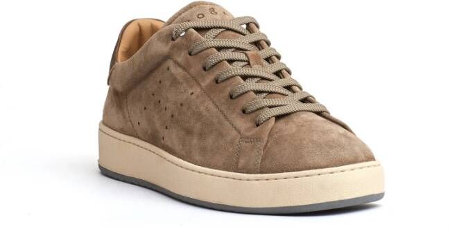 Hogan Beige Sneakers Aw24 Brown Heren