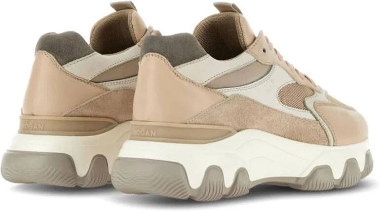 Hogan Beige Sneakers Hyperactive Design Beige Dames