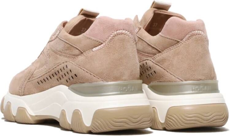 Hogan Beige Sneakers Hyperactive Style Aw23 Beige Dames