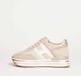 Hogan Beige Sneakers Midi Damesschoenen Beige Dames - Thumbnail 3