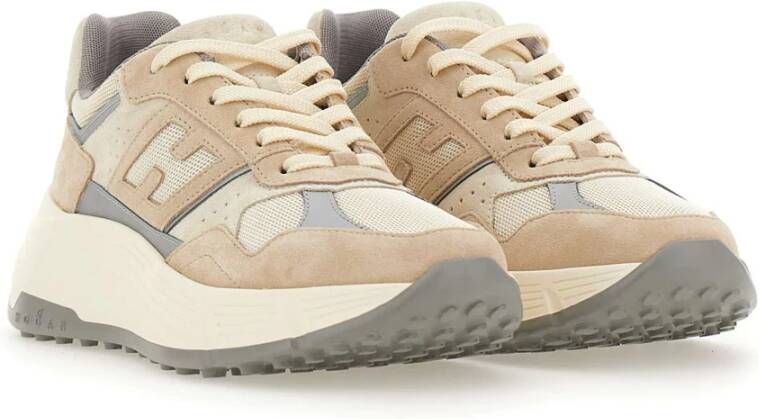 Hogan Beige Sneakers Multicolor Dames