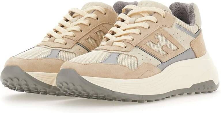 Hogan Beige Sneakers Multicolor Dames