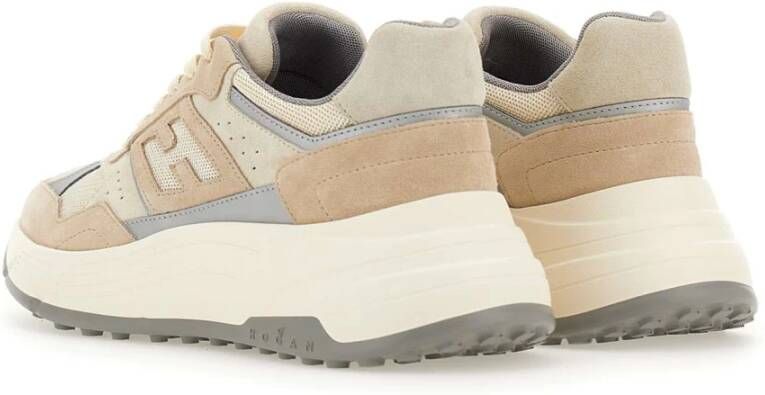 Hogan Beige Sneakers Multicolor Dames