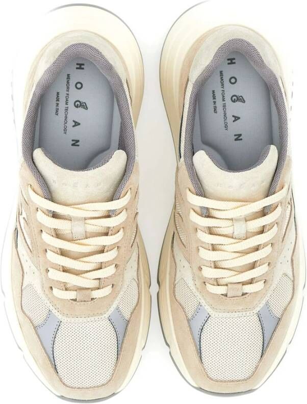 Hogan Beige Sneakers Multicolor Dames