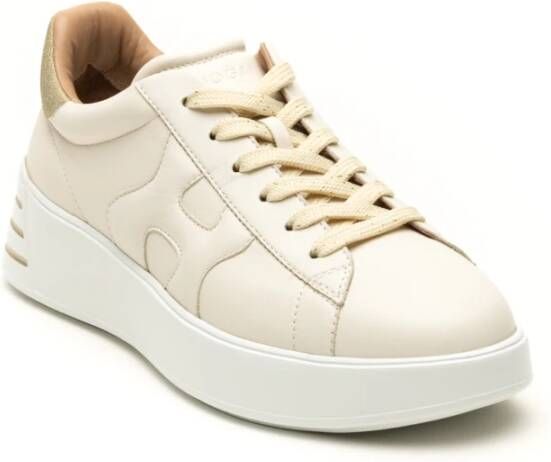 Hogan Beige Sneakers Rebel H564 Beige Dames