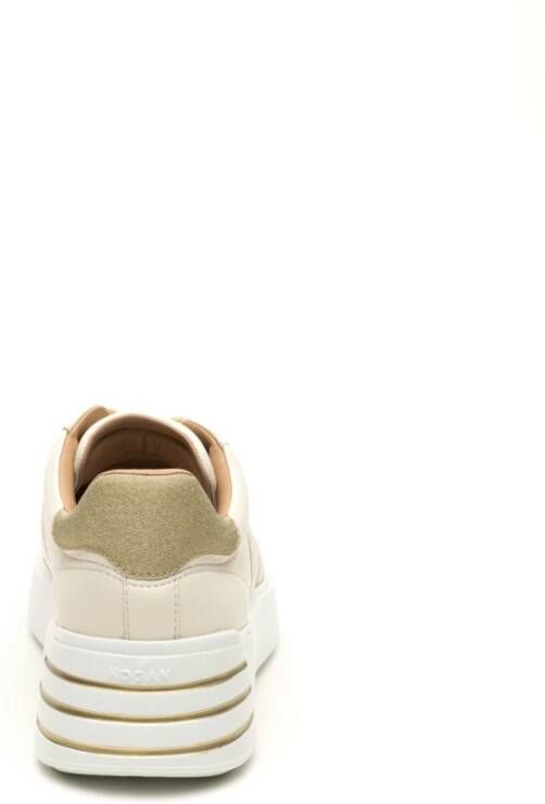 Hogan Beige Sneakers Rebel H564 Beige Dames