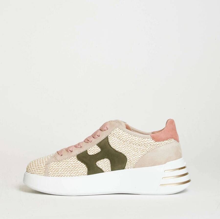 Hogan Beige Sneakers Rebel Multicolor Dames