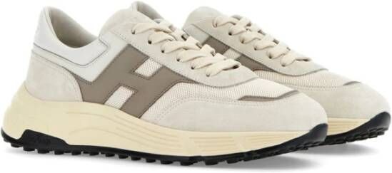 Hogan Beige Sneakers Stijlvol Eco-Vriendelijk Model Beige Heren