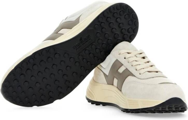 Hogan Beige Sneakers Stijlvol Eco-Vriendelijk Model Beige Heren