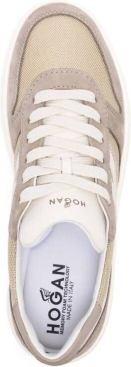 Hogan Beige Sneakers voor Mannen Beige Heren