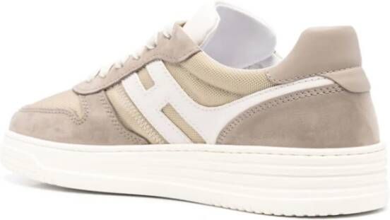 Hogan Beige Sneakers voor Mannen Beige Heren