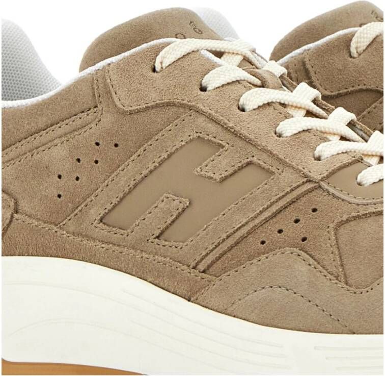 Hogan Beige Sneakers voor Stijlvolle Look Beige Heren