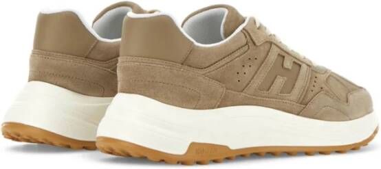 Hogan Beige Sneakers voor Stijlvolle Look Beige Heren