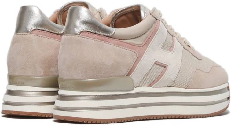 Hogan Beige Sneakers voor Vrouwen Ss23 Beige Dames