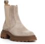 Hogan Beige Suède Chelsea Boot met Elastiek Beige Dames - Thumbnail 2