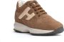 Hogan Beige Suède Interactieve Sneakers Beige Dames - Thumbnail 2