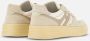 Hogan Beige Suède Sneakers met Witte Leren Details Beige Heren - Thumbnail 3