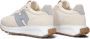 HOGAN Lage Sneakers Dames H641 Allacciato Maat: 37 Materiaal: Leer Kleur: Beige - Thumbnail 3