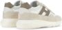 Hogan Beige Witte Sneakers Verhoog Stijl Beige Heren - Thumbnail 4