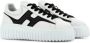 Hogan Bianco Nero Strepen Sneaker White Dames - Thumbnail 6