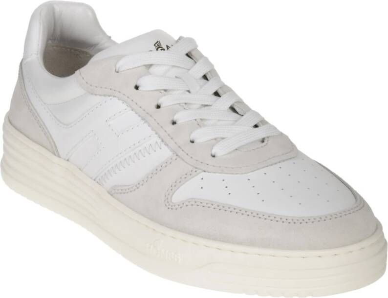 Hogan Bicolor platte schoenen White Heren