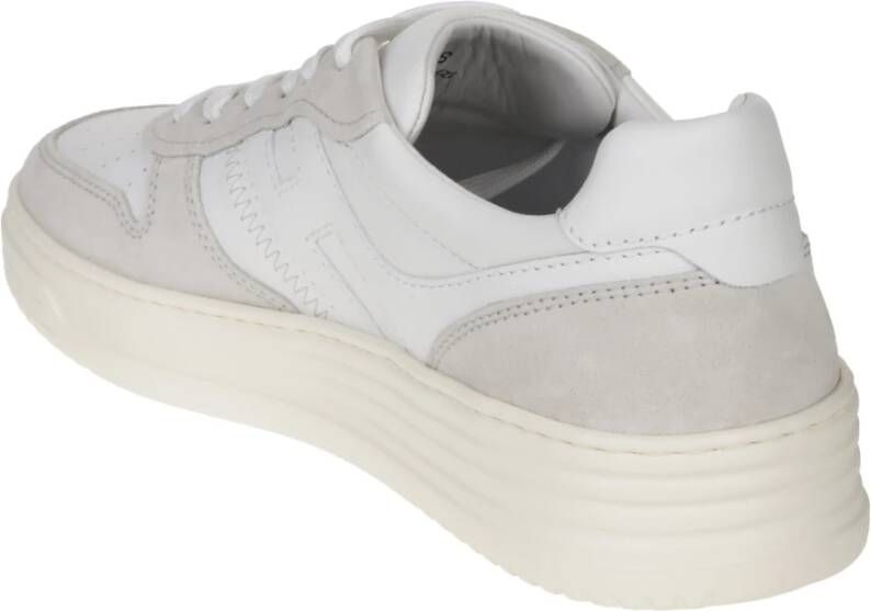 Hogan Bicolor platte schoenen White Heren