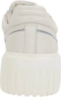 Hogan Blauw-Grijs Leren Lage Sneakers White Dames