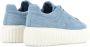 Hogan Blauwe Denim Veterschoenen met Plateauzool Blue Dames - Thumbnail 2