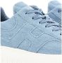 Hogan Blauwe Denim Veterschoenen met Plateauzool Blue Dames - Thumbnail 4