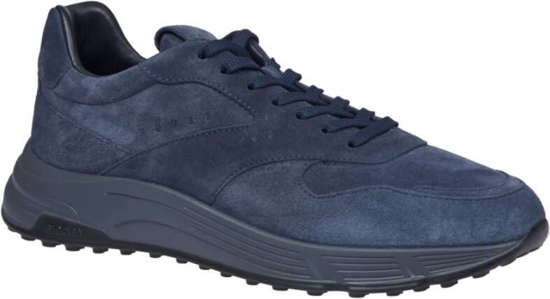 Hogan Blauwe Hyperlight Sneakers Memory Foam Rubber Blue Heren