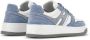 Hogan Blauwe Leren Lage Sneakers Blue Dames - Thumbnail 3