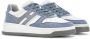 Hogan Blauwe Leren Lage Sneakers Blue Dames - Thumbnail 4