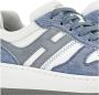 Hogan Blauwe Leren Lage Sneakers Blue Dames - Thumbnail 6