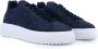 Hogan Blauwe Leren Sneakers Met Geperforeerde Details Blue Heren - Thumbnail 4