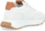 Hogan Blauwe leren sneakers met witte details White Dames - Thumbnail 5