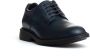 Hogan Blauwe Leren Veterschoenen Blue Heren - Thumbnail 2