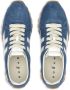 Hogan Blauwe Leren Veterschoenen Met Platte Zool Blue Dames - Thumbnail 2