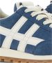 Hogan Blauwe Leren Veterschoenen Met Platte Zool Blue Dames - Thumbnail 6