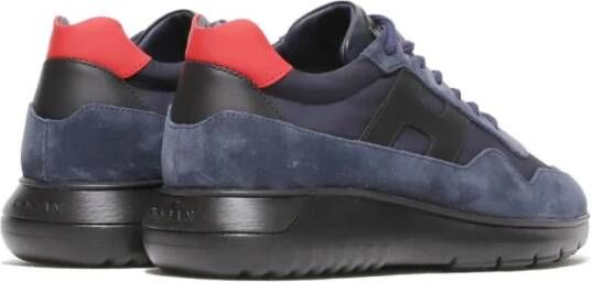 Hogan Blauwe Sneakers Eigentijdse Stijl Blue Heren