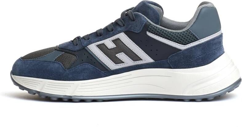 Hogan Blauwe Sneakers Hyperlight Gemaakt in Italië Blue Heren