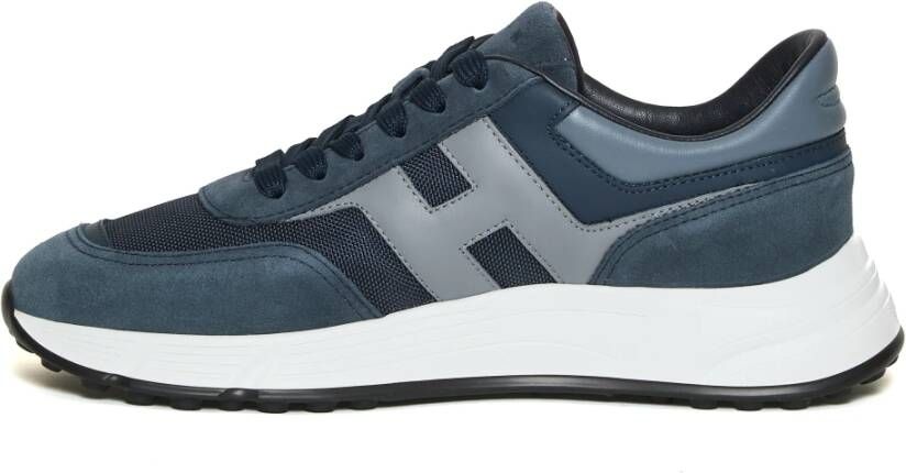 Hogan Blauwe Sneakers Hyperlight Stijl Blue Heren