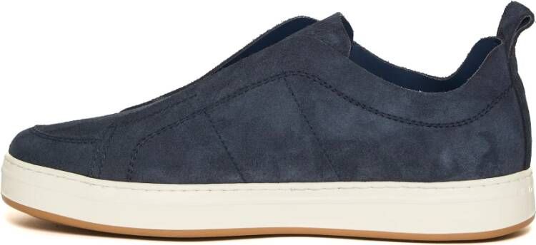 Hogan Blauwe Sneakers met Elastische Inzetstukken Blue Heren