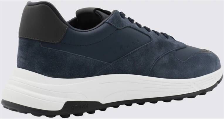 Hogan Blauwe Sneakers met Logo Detail Blue Heren