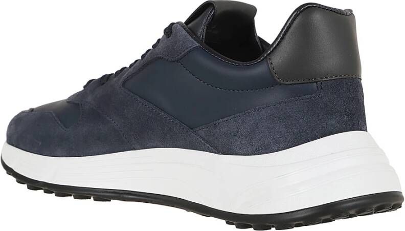 Hogan Blauwe Sneakers Stijlvolle Herenschoenen Blue Heren