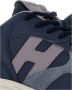 Hogan Blauwe Sneakers voor Mannen Aw24 Blue Heren - Thumbnail 4