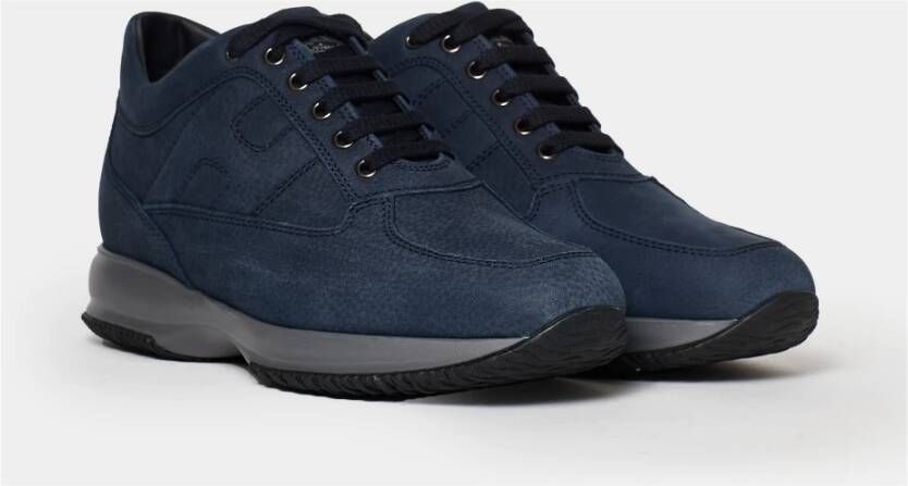 Hogan Blauwe Sneakers voor Mannen Black Heren